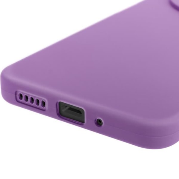 Fodral för Xiaomi Redmi 14C Silikon Mat Block Kamera Skyddad Lila Lila