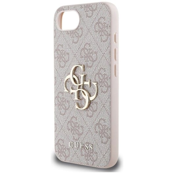 Coque til iPhone 16e - Guess Hardcase 4G Big Logo (GUHCPSE44GMGPI) - Rosa rosa