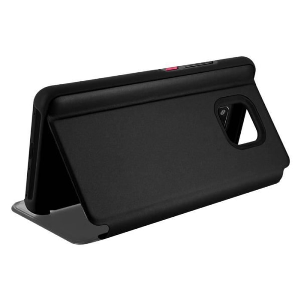Hus - Huawei - Mate 20 Pro - Folio - Spejl - Videostativ - Sort Svart