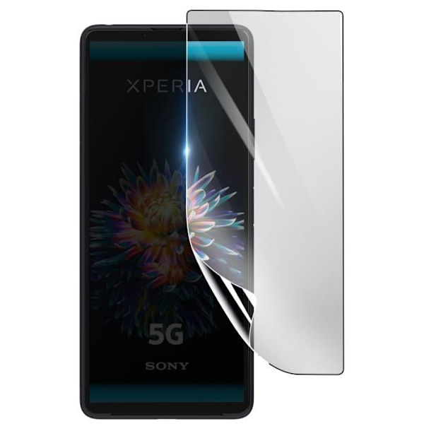 Näytönsuoja - 3MK - Sony Xperia 10 III - Iskunkestävä Hydrogeeli - Naarmuuntumaton - Läpinäkyvä Transparent