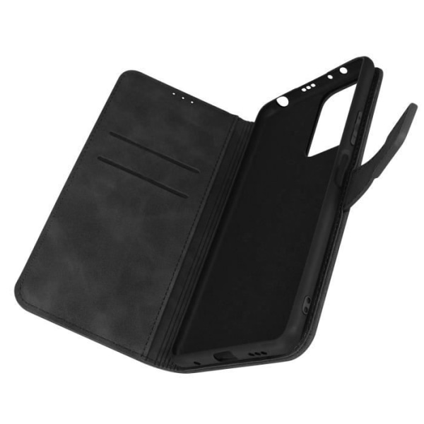 Xiaomi Redmi Note 10 Pro Case Ruskind Effekt Wallet Video Support Forcell sort Svart
