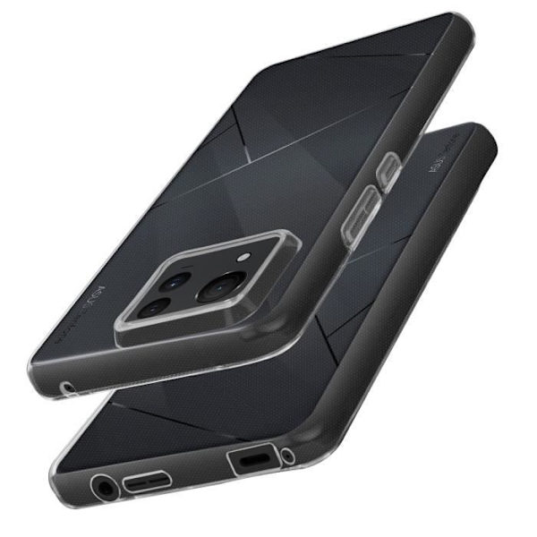 Fodral till Asus Zenfone 11 Ultra Soft Silikon Slim Design Transparent Transparent