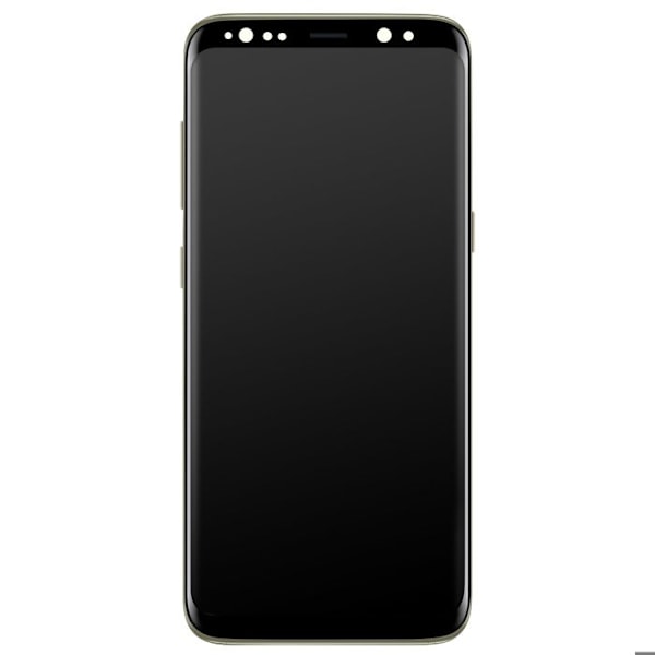 Bloc Komplett Samsung Galaxy S8 LCD Skärm Touchglas Original guld Gul