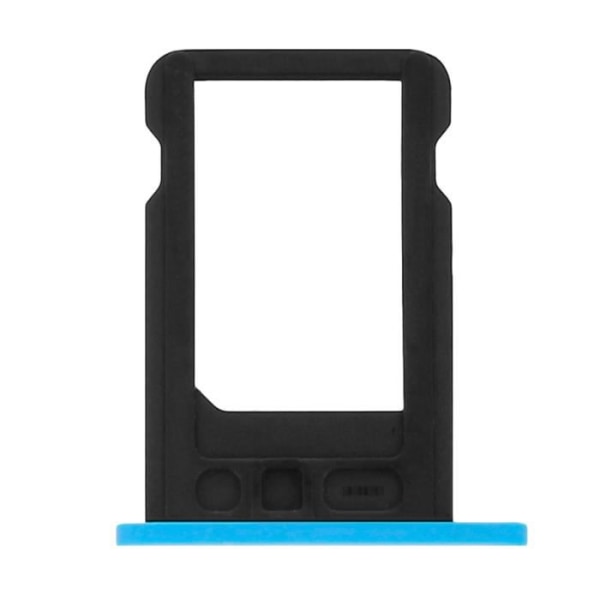 Tirakortholder til Nano SIM - AVIZAR - Apple iPhone 5C - Blå - 10 g - Hurtig udskiftning Blå
