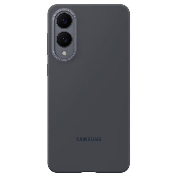 Coque til Samsung S25 Edge Silikone Fleksibel Blød Berøring Original Samsung Sort