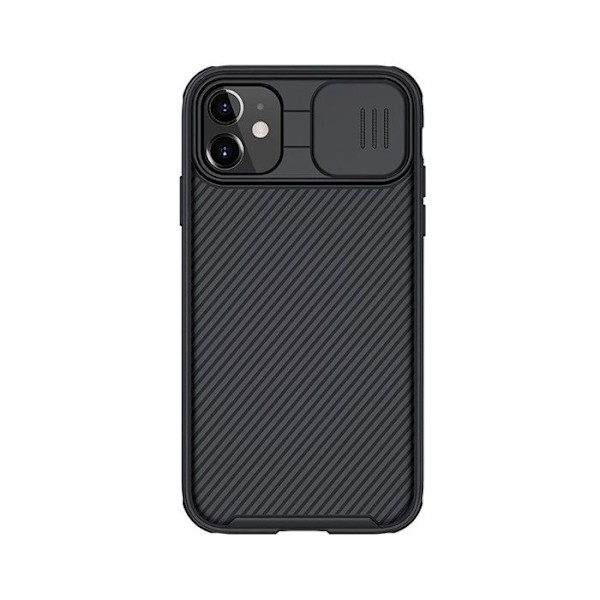 Coque CamShield Pro för iPhone 11 med Nillkin Skjutbar Kameraskydd Svart Svart
