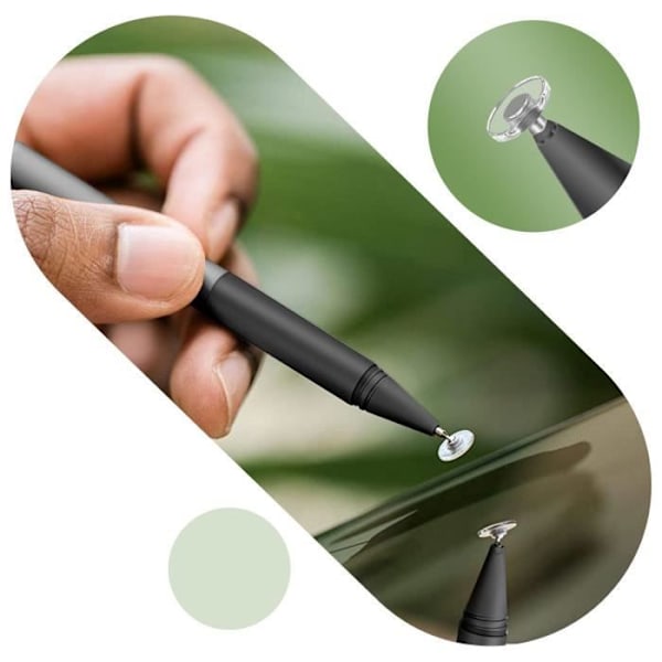 Universal Touch Pen Finspets med Precision Disc Adonit Mini 4 Grå Grå