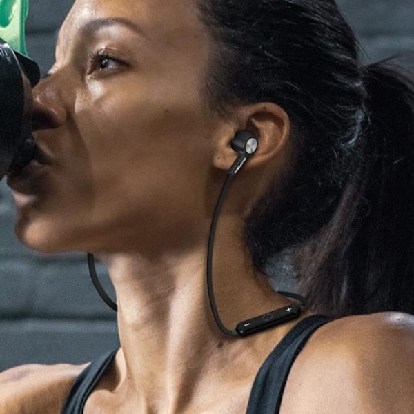 Bluetooth-kuulokkeet - AKASHI - In-ear - HD-ääni - Hienkestävä - 5H akunkesto Svart