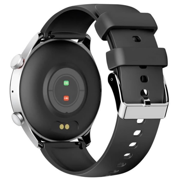 Connected Watch Round Touch Vattentät IP68 Micro Call Motive 6C Pro Riversong Black Svart