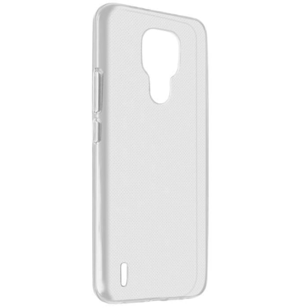 Motorola E7 Fodral Skydd Mjuk Silikon Ultra-Tunn Transparent Vit