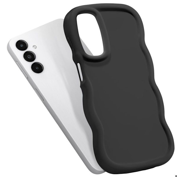 Coque Candy til Samsung Galaxy A14 4G og A14 5G Stødabsorberende Sort Svart