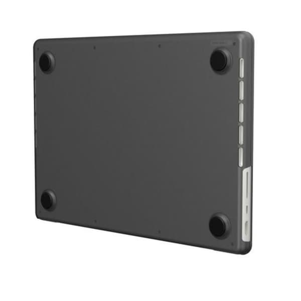 Hård skal til MacBook Air 14 tommer - INCAS - Edge - Stødabsorberende - Sort - Polycarbonat Svart