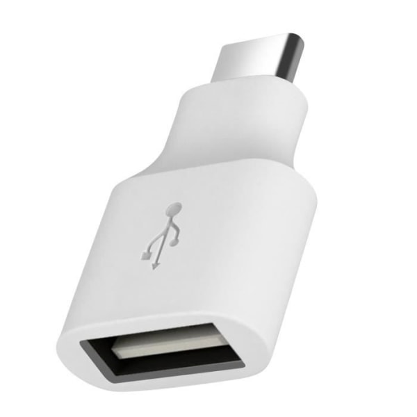 Google Original USB OTG hona till USB-C hane-adapter, vit