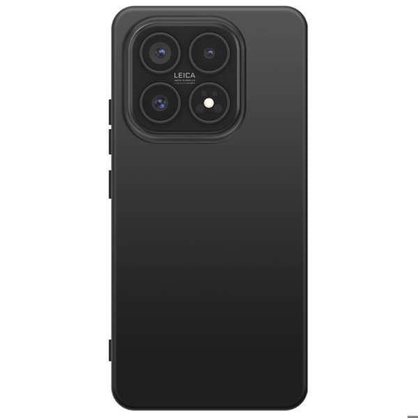 Silicone Cover til Xiaomi 17 Blød Beskyttelse Mayaxess Sort Svart