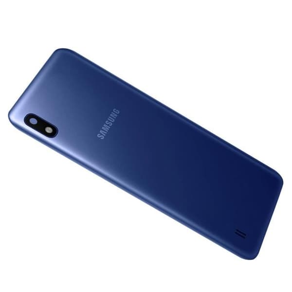 Battericover - Samsung - Galaxy A10 - Original - Bagpanel - Blå Blå