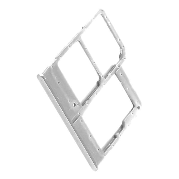 Reserve SIM-kortskuffe til Samsung Galaxy A20e - Hvid - Dual Nano SIM + Micro-SD - 13 g Vit