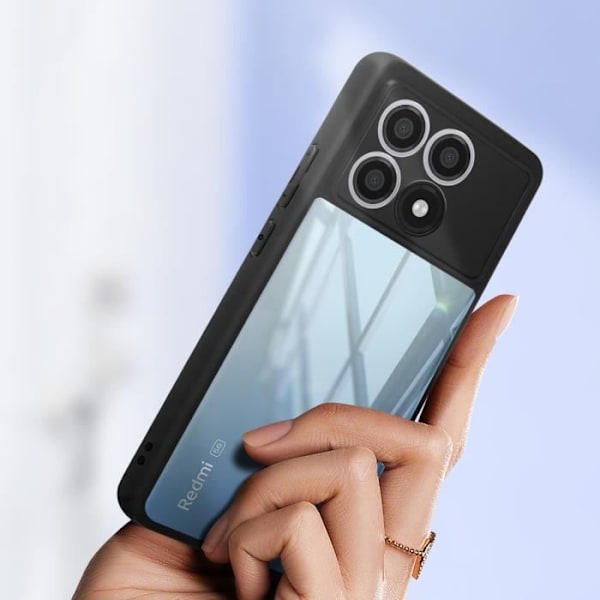 Fodral till Xiaomi Poco X6 Pro Hard Contour Soft Förstärkt iMak Black