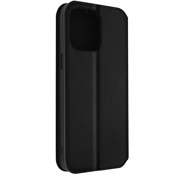 iPhone 14 Pro folio skal - AVIZAR - Svart - Korthållarflik - Videostödsfunktion Svart