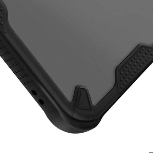 Chockskydd för iPhone 11 Förstärkta hörn Matt anti-spår Svart Svart