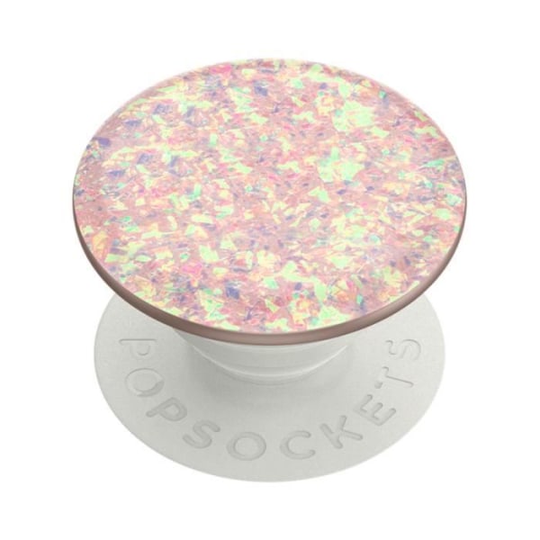 PopGrip Iridescent Confetti för Smartphone Ring och Universal Hållare Popsockets Rosa