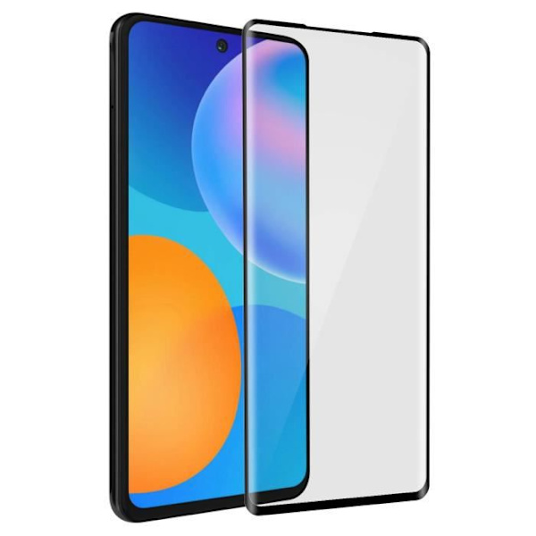 Skyddsglas - BigBen - Huawei P smart 2021 - Härdat glas 9H - Stötsäker - Repbeständig Svart