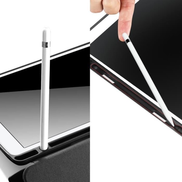 Etui til iPad Pro 12.9 - DUX DUCIS - Domo Dux Ducis - Syntetisk læder - Støttefunktion - Sort Svart