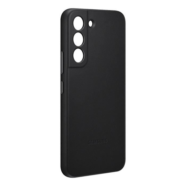 Coque Læder - Samsung - Galaxy S22 Plus - Lædercover - Sort - Ultra-tynd svart