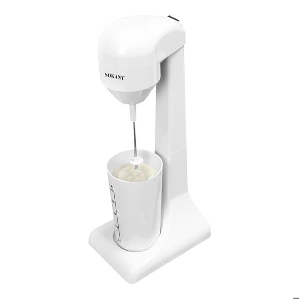 Milkshake-maskin 450ml 100W Snabb och Kompakt Sokany Vit Vit