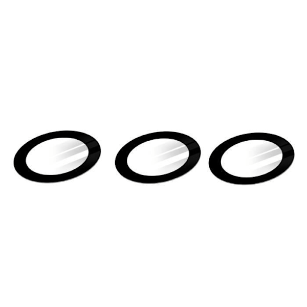 Bagkamera Linse til Samsung Galaxy S23 Ultra Sort