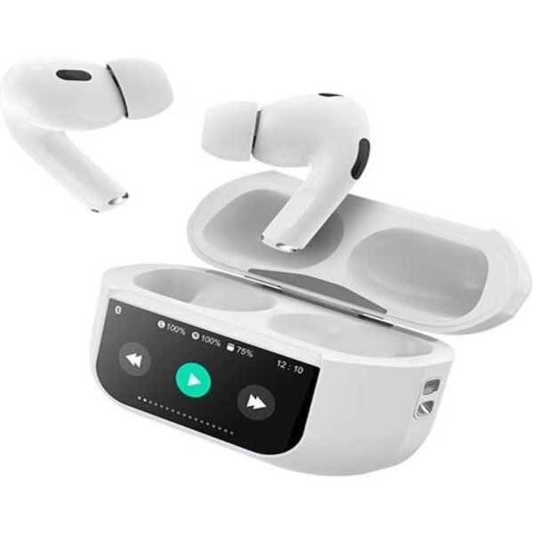 In-ear headphones - FORCE PLAY - TWS Play Touch - Active Noise Cancellation - Touch Screen - White