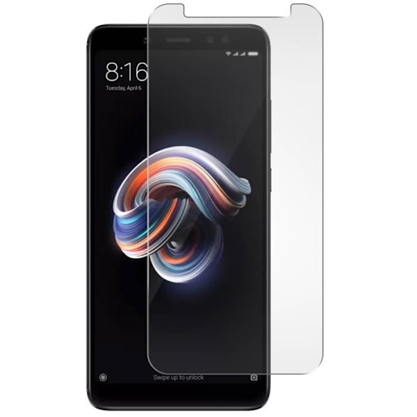 Skyddande film - Xiaomi - Redmi Note 5 - Härdat glas - Anti-explosion - Ultrafin Transparent