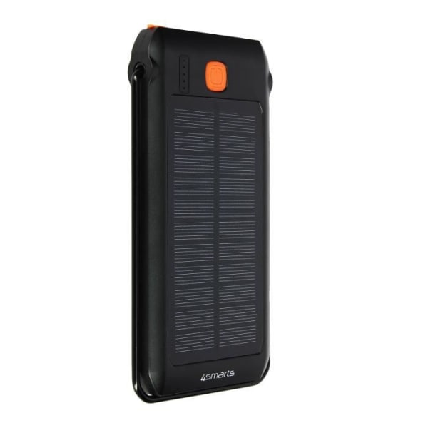 Solar Powerbank 10000 mAh 18W Dual Output 4smarts TitanPack Flex