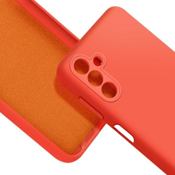 Silikonfodral kompatibelt med Samsung Galaxy A13 5G, A04s Red Case