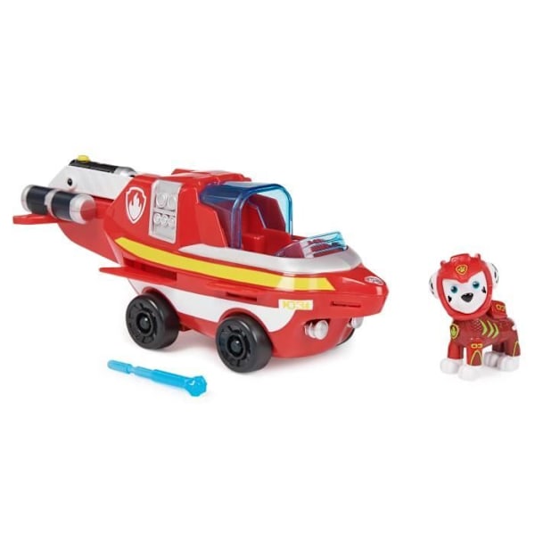 Fordon + Figurer Paw Patrol Aqua Pups - Marcus - Från 3 år