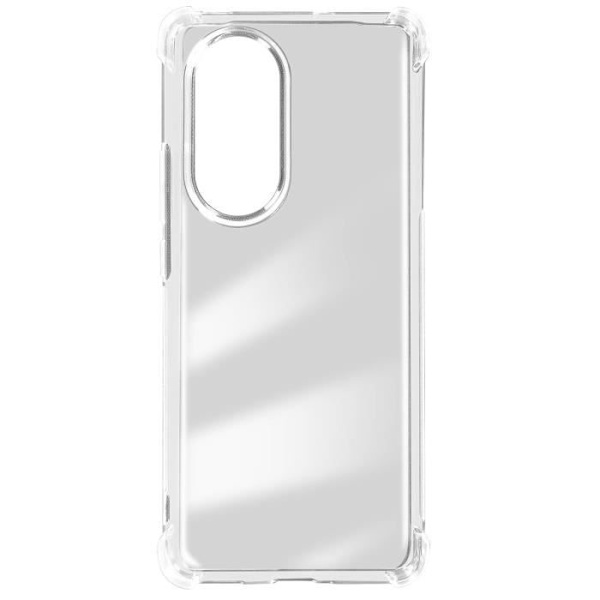Coque - Klassisk Stød - Oppo Reno 10/10 Pro - Stødabsorberende - Fleksibel - Transparent Vit