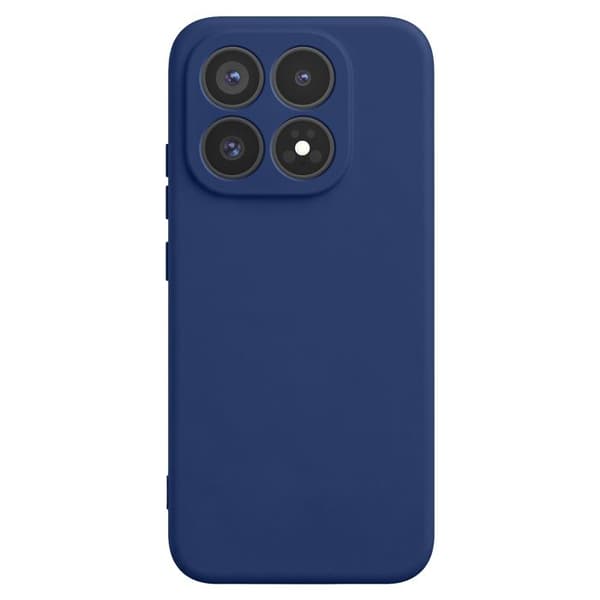 Xiaomi 17 Soft-Touch Silikoni Kuori Fast Cover Sininen yö Blå