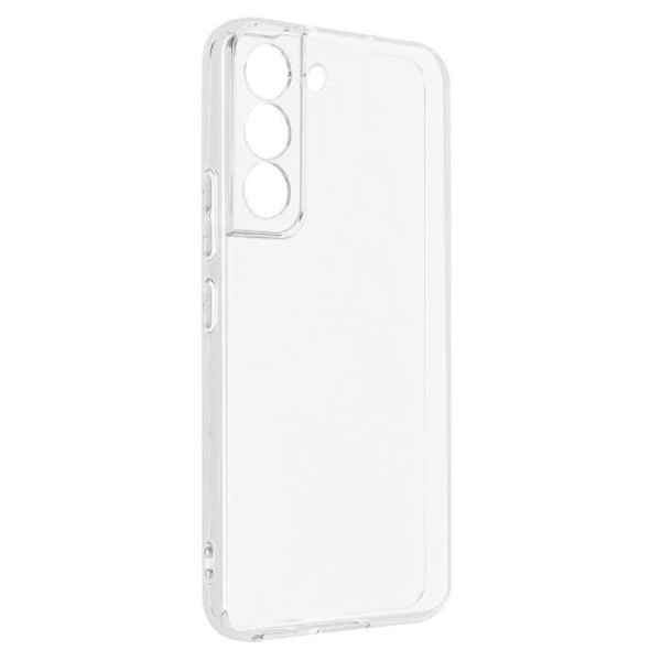AVIZAR Samsung Galaxy S22 Plus Fodral - Mjukt och tunt - Genomskinlig Vit Klar vit
