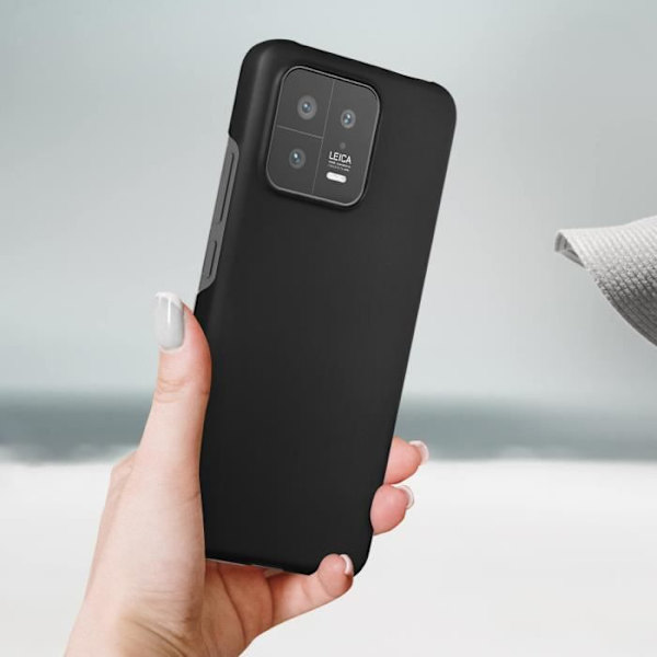 Beskyttelsesetui til Xiaomi 13 5G - AVIZAR - Ultra Thin Rigid - Sort Svart