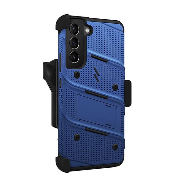 Coque Samsung Galaxy S22+ ZIZO BOLT Bundle - Blå og Sort