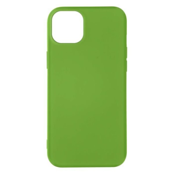iPhone 14 fodral Halvstyv Soft-touch Fin grön Grön