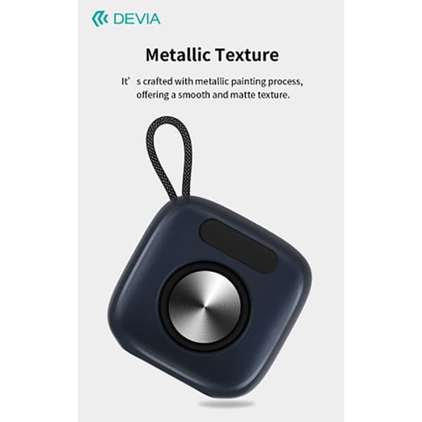 Bluetooth-højttaler - Devia - Sound Lite 2 - 10W - Ultra kompakt - Autonomi 4 timer Svart