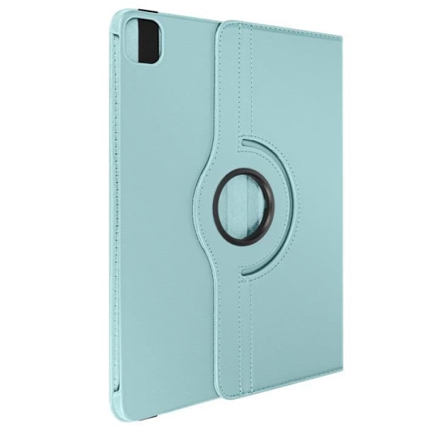 Flipfodral för iPad Air 13 2024 Folio Rotating 360 Stand Stand Turkos Blå