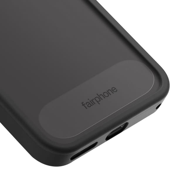 Coque - FAIRPHONE - Fairphone 6 - Semi-rigid Silikone - Antiskrid - Sort Svart