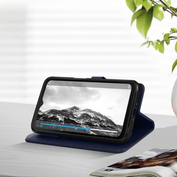 Skal - AVIZAR - Samsung Xcover 6 Pro - Videostödfunktion - Nattblå Midnattsblå