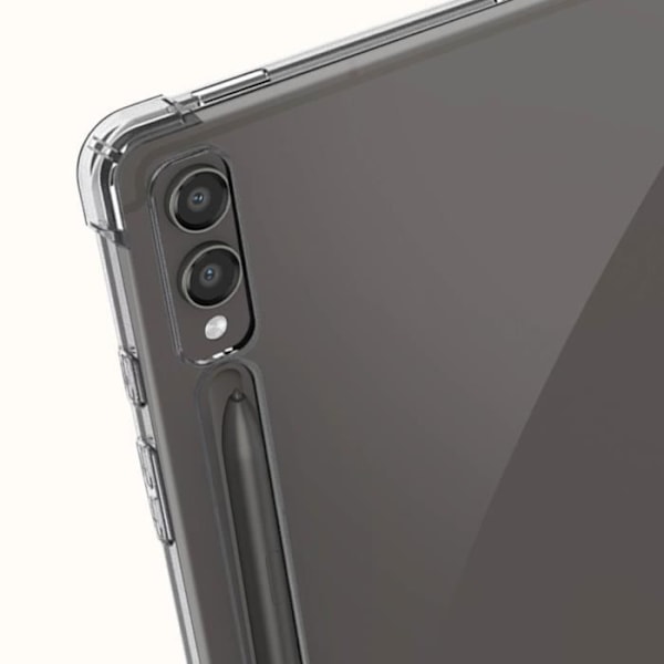 Classic Bump Soft iskunkestävä kotelo Samsung Galaxy Tab S9 Plus -puhelimelle - AVIZAR Vit