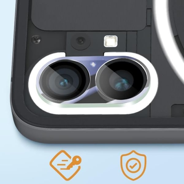 Kameraskydd för ingenting Telefon 1 Anti-skrapa härdat glas Enkay Transparent Transparent