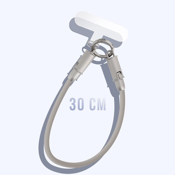 USB-C til Lightning-strømkabel 36W kompakt 30cm LinQ lysegrå Grå