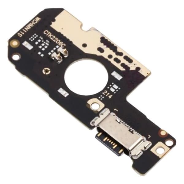 USB-C Opladerstik - Xiaomi - Redmi Note 11 - Sort - Klar til Installation - Overholder CE/ROHS Svart