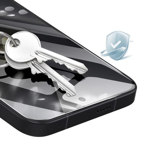 Skärmskydd för Poco X8 Pro Max i 2.5D Transparent Härdat Glas Vit
