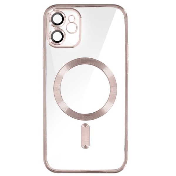 MagSafe iPhone 11 -kotelo silikonivaaleanpunainen Magsafe kotelo